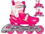 Nijdam Floral Switch - 3-in-1 Skeelers - Verstelbaar - Roze, Verzenden, Nieuw