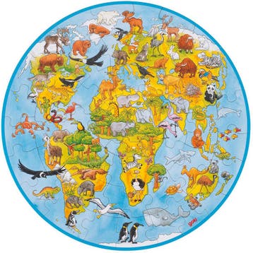 GOKI Puzzel - Wereld Xxl, Verzenden, Nieuw
