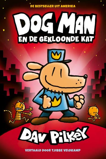 Dog Man en de gekloonde kat / Dog Man / 3 - Dav Pilkey, Boeken, Verzenden, Zo goed als nieuw, Dav Pilkey