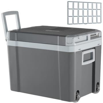 Elektrische koel- en warmhoudbox met handgrepen en wieltjes,, Verzenden, Nieuw