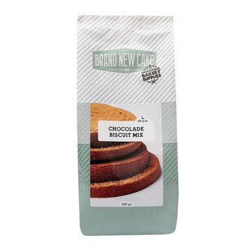 BrandNewCake Chocolade Biscuit-mix 500g, Verzenden, Nieuw