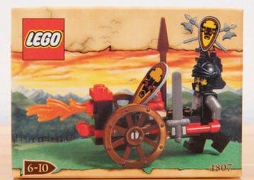 Lego Set - 4807 - Castle - Fire attack, Nieuw
