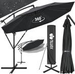 Zweefparasol - Tuinparasol - Parasol 300 cm - Met voet - Met, Tuin en Terras, Parasols, Verzenden, Zo goed als nieuw