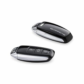 Originele Audi sleutelhoes - mythoszwart metallic, Ophalen of Verzenden, Nieuw