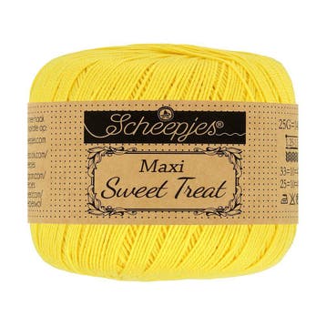 Scheepjes Maxi Sweet Treat - 280 lemon - Gemerceriseerd Ka, Ophalen of Verzenden, Nieuw