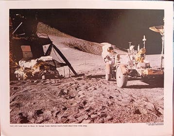 NASA - (9) X Apollo 15 (1971) Lithos. Govt. Printing Office