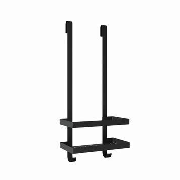Doucherek en shampoohouder 52cm mat zwart, Doe-het-zelf en Verbouw, Sanitair, Verzenden, Nieuw