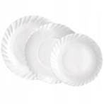 Bormioli Rocco Prima serviesset 18-delig – Witte borden set, Ophalen of Verzenden, Nieuw