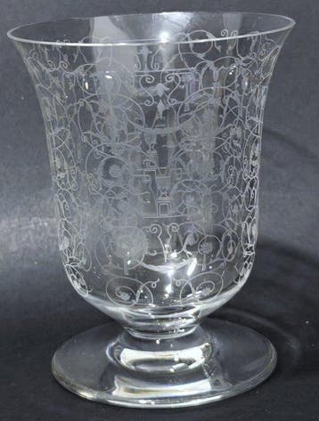 Baccarat - Vaas - Michelangelo - Kristal - Vaas Michel Ange, Antiek en Kunst