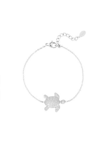 turtle tides armband - zilveren kleur, Sieraden, Tassen en Uiterlijk, Armbanden, Verzenden, Nieuw