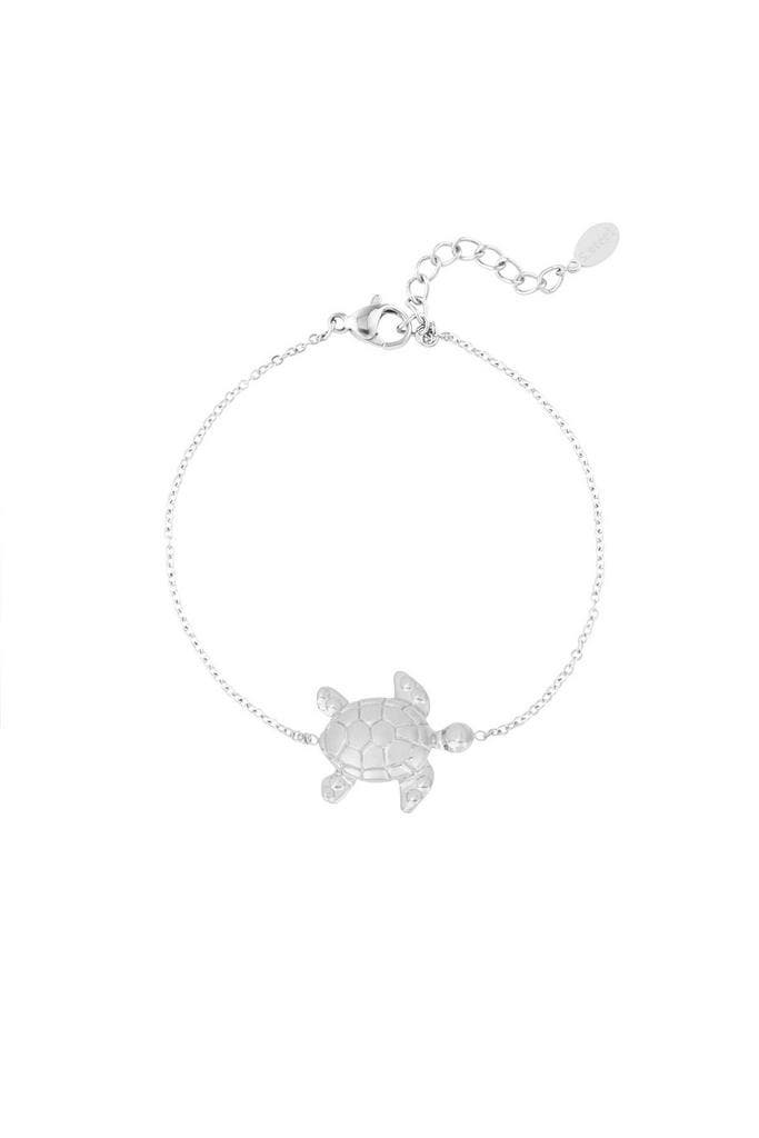 turtle tides armband - zilveren kleur, Sieraden, Tassen en Uiterlijk, Armbanden, Verzenden