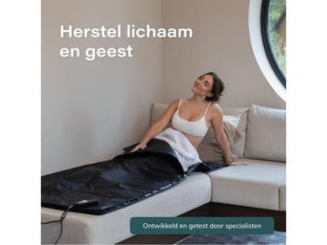 Comfortflow Infrarood Deken - 200x90 cm - Tot 80º - Detox, Verzenden, Nieuw