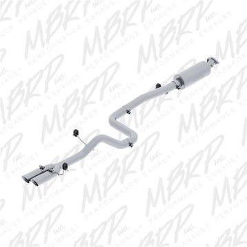 MBRP 14-19 Ford Fiesta ST 1.6L EcoBoost 3in Dual Outlet T409, Ophalen of Verzenden, Nieuw