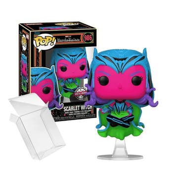 Funko Pop  Wandavision  Scarlet witch  Black Light 986 SE, Verzamelen, Verzenden, Nieuw