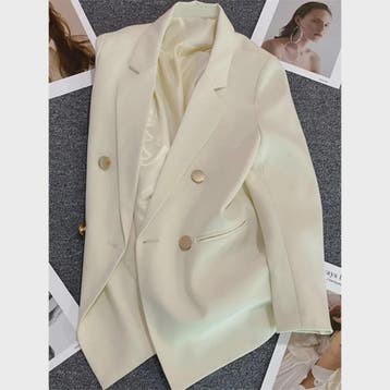 Dames Blazer Jas - Elegante Koreaanse Stijl - Dubbelzijdig S, Verzenden, Nieuw