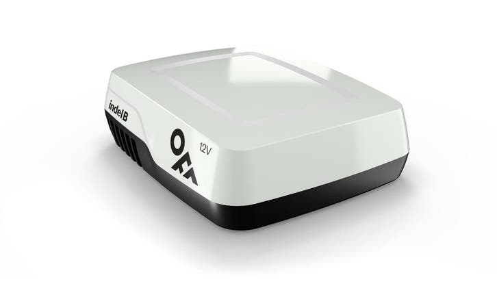 Indel B Plein-Aircon 12V Airconditoner met Basic Diffuser., Caravans en Kamperen, Kampeeraccessoires, Nieuw, Ophalen of Verzenden