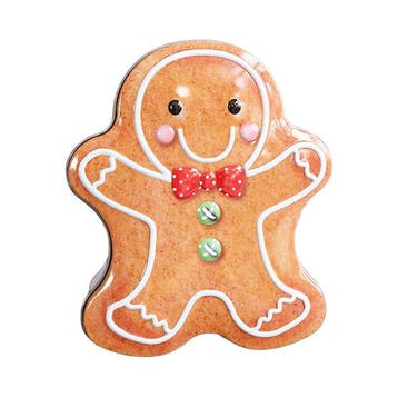 Peperkoekman Blik - Kerst Kerstmis - Kerstartikelen voor Bin, Verzenden, Nieuw