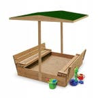 Speel Zandbak | 120cm | Met Deksel | Laatste Stuks!, Ophalen of Verzenden, Nieuw, Speelzand