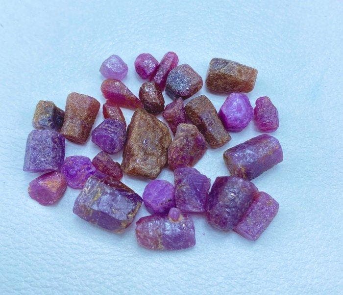 Enthousiaste kwaliteit Ruby Crystals Kristalen- 18 g, Verzamelen, Mineralen en Fossielen