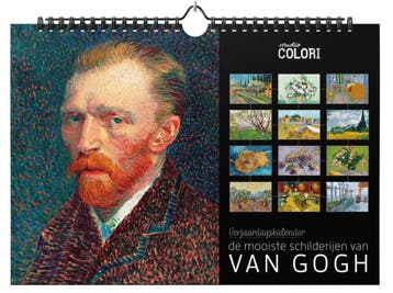 Verjaardagskalender De Mooiste Schilderijen Van Van Gogh |, Ophalen of Verzenden, Nieuw