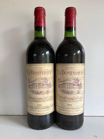 1981 Château La Dominique - Saint-Émilion Grand Cru Classé -, Nieuw