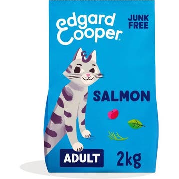 Edgard & Cooper graanvrij zalm kattenvoer 2kg, Dieren en Toebehoren, Verzenden, Kat