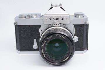 Nikon, Nikomat Nikomat FTN & NIKKOR 28mm f/3.5 Analoge, Nieuw