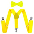 Fako Fashion - Kinder Bretels Met Vlinderstrik - 65cm -, Verzenden, Nieuw