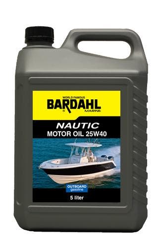 Bardahl Nautic 25W40 Outboard 5 ltr, Nieuw