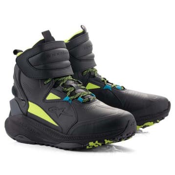 Alpinestars Speedstreet Zwart Lime Blauw Ocean Motorschoenen, Motoren, Kleding | Motorkleding, Nieuw met kaartje, Alpinestars