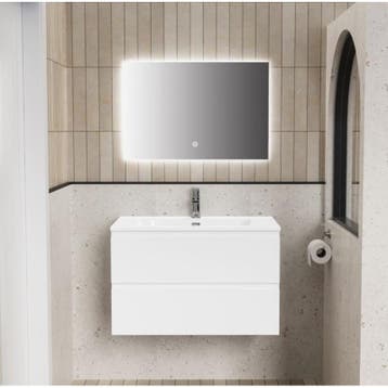 Lava Badkamermeubelset 80 cm Wit, Ophalen of Verzenden, Nieuw