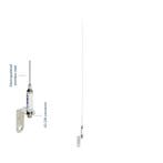 Scout VHF Antenne Voor Zeilboten RVS 1 meter KM-3A, Verzamelen, Scouting, Ophalen of Verzenden, Nieuw