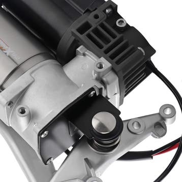 Luchtvering compressor met houder geschikt voor Audi Q7 4..., Auto-onderdelen, Ophanging en Onderstel, Verzenden, Nieuw, Audi