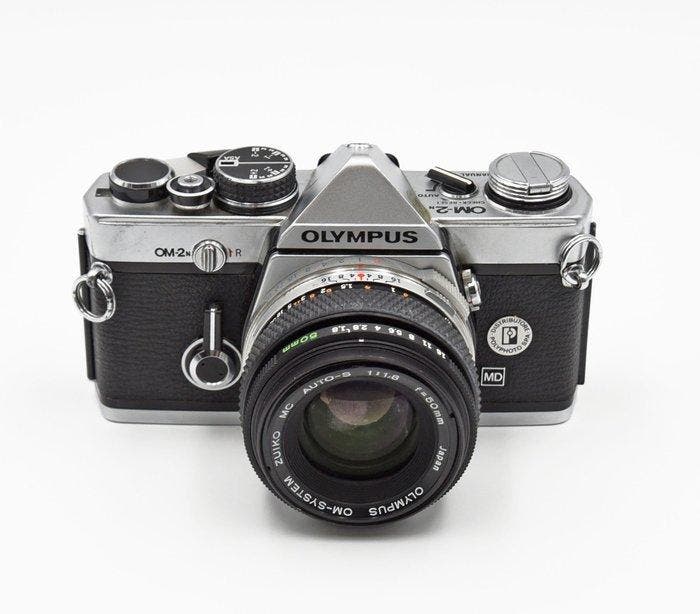 Olympus OM-2N + Zuiko MC Auto-S 1.8/50mm | Analoge camera, Audio, Tv en Foto, Fotocamera's Analoog