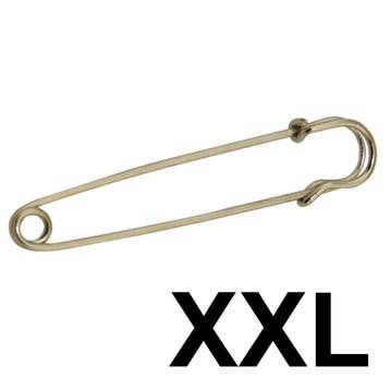Fako Bijoux - Sierspeld / Sjaalspeld - Classic XXL - 100mm -, Verzenden, Nieuw