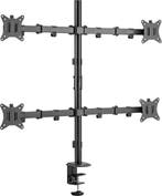 2dekans | Monitorbeugel 4 beelschermen - monitorarm - tot 32, Ophalen of Verzenden, Zo goed als nieuw, VDD Gaming