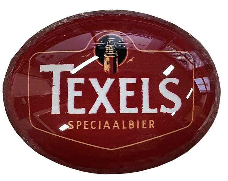 Taplens ovaal Texels bier, Zakelijke goederen, Horeca | Overige, Ophalen of Verzenden
