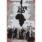 Wandbord - Live Aid 1985 Wembley Stadium London, Ophalen of Verzenden, Nieuw