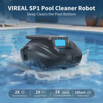 VIREAL SP1 Robot Zwembadreiniger: Eenvoudige Start, Automati, Tuin en Terras, Verzenden, Nieuw