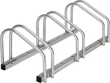 2dekans | TecTake - fietsenrek voor 3 fietsen - staal -, Ophalen of Verzenden, Zo goed als nieuw, Tectake