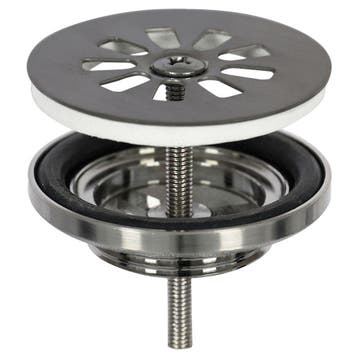 Differnz afvoerplug voor fontein - gun metal, Doe-het-zelf en Verbouw, Verzenden, Nieuw