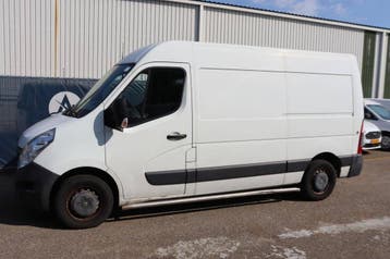 Veiling: Bestelwagen Renault Master Diesel 125pk 2016, Gebruikt, Renault, Wit, BTW verrekenbaar
