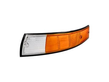 Knipperlichtlens voor, met zwarte rand. Porsche 911 1967-74, Verzenden, Nieuw