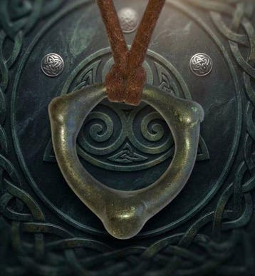 Keltisch Brons Een zeldzame amulethanger met stekels. In