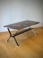 Adri Belgique - Adri - Salontafel - Keramiek, Hout,