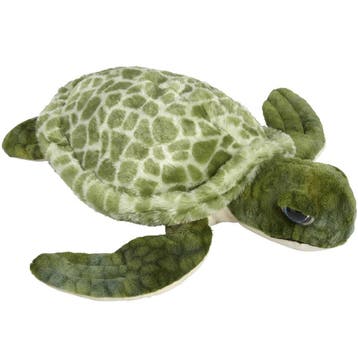 Ravensden zeeschildpad knuffel - pluche - groen - 26 cm, Verzenden, Nieuw