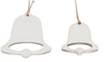 Houten Kerstklok Kerstbel 5-7 cm 8 stuks, Ophalen of Verzenden, Nieuw