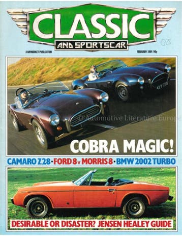 1984 CLASSIC AND SPORTSCAR MAGAZINE (02) FEBRUARI ENGELS, Nieuw, Author