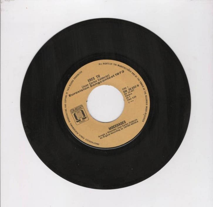 Mocedades – Eres Tu / Dime Senor (1-7-Vinyl-Single), Cd's en Dvd's, Vinyl Singles, Ophalen of Verzenden
