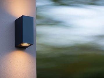 (12x) Wandlamp rechthoekig GU10 duo fitting zwart..., Nieuw
